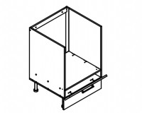 Body Diagram for Base oven cabinet S60KU for Kitchen 