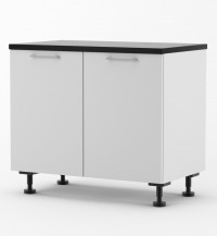 Milan - 1000mm wide Double Door Base Cabinet